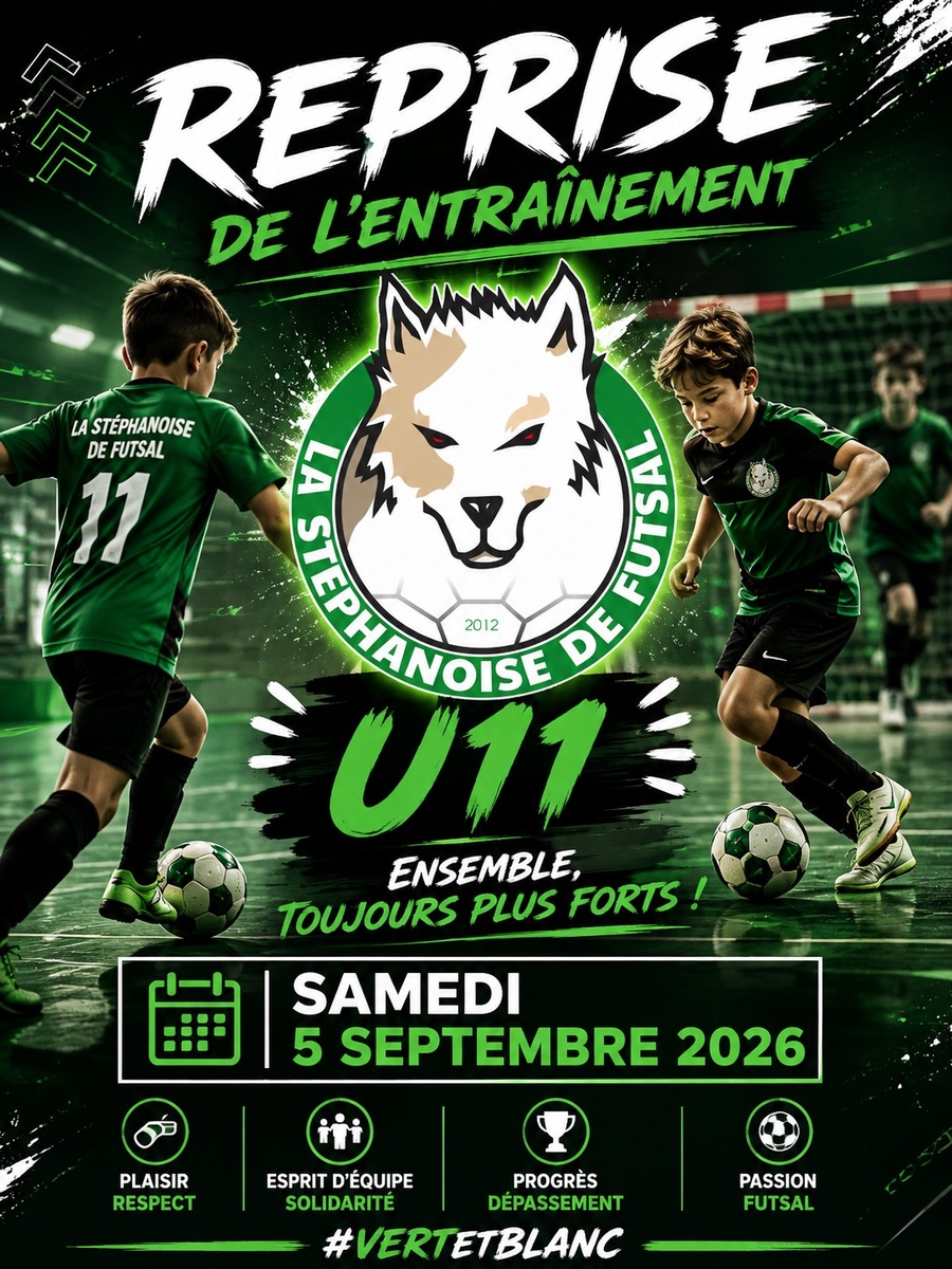 reprise entraînement U10/U11
